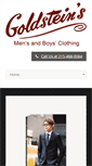 Mobile Screenshot of goldsteinsclothing.com